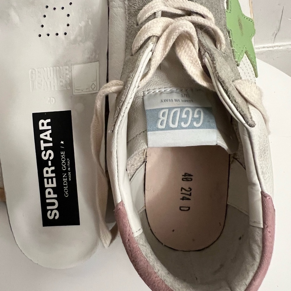 Golden Goose LIMITED EDITION Superstar classic shoe. Size 40. Great condition. - Picture 6 of 8
